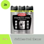 Weiman Stainless Steel Cleaner & Polish (17oz,3pk.)